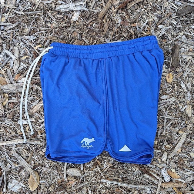 Retro Ranger 4"  Men's Royal Blue Running Short - Men's Royal Blue Workout Short - American Made In USA